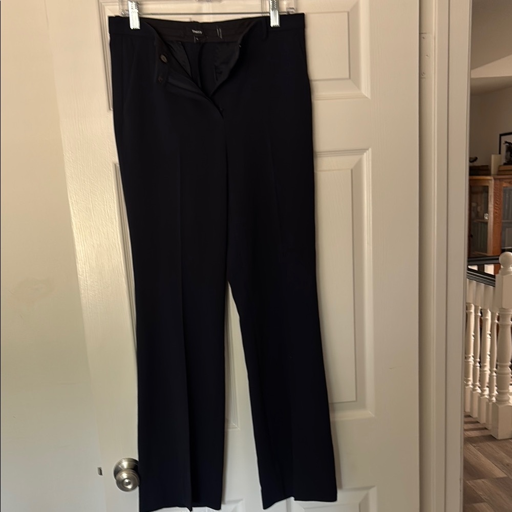 Theory Navy Women's Trousers